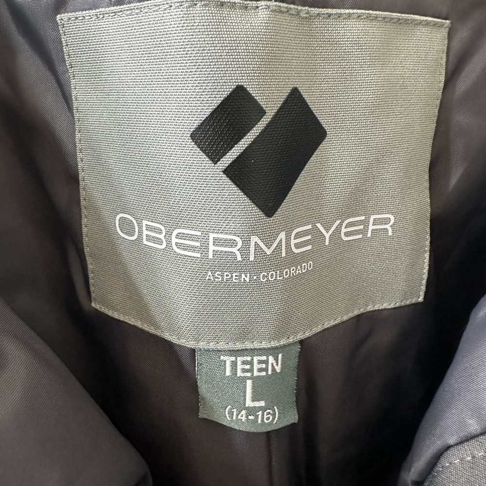 Obermeyer Kids Ski Pants- Gray